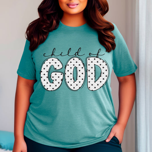 Child of God-Completed tee/Bella