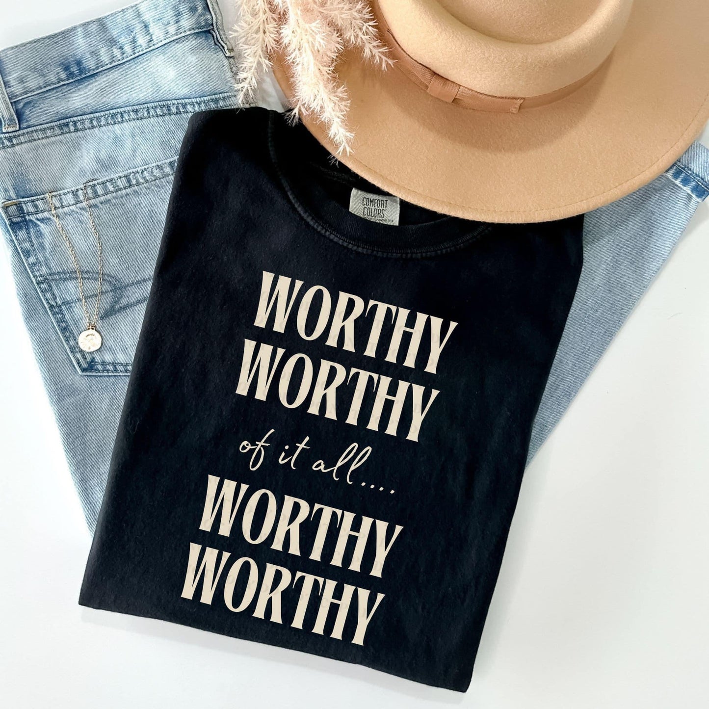 Worthy-Completed tee