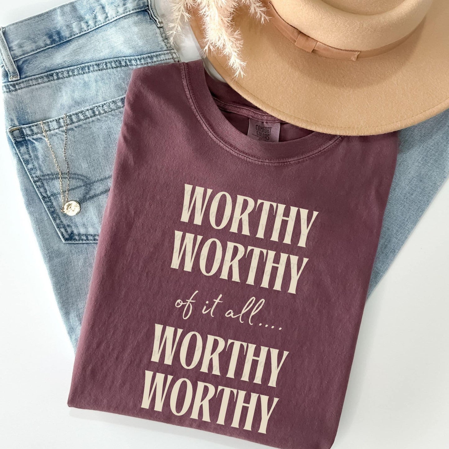 Worthy-Completed tee