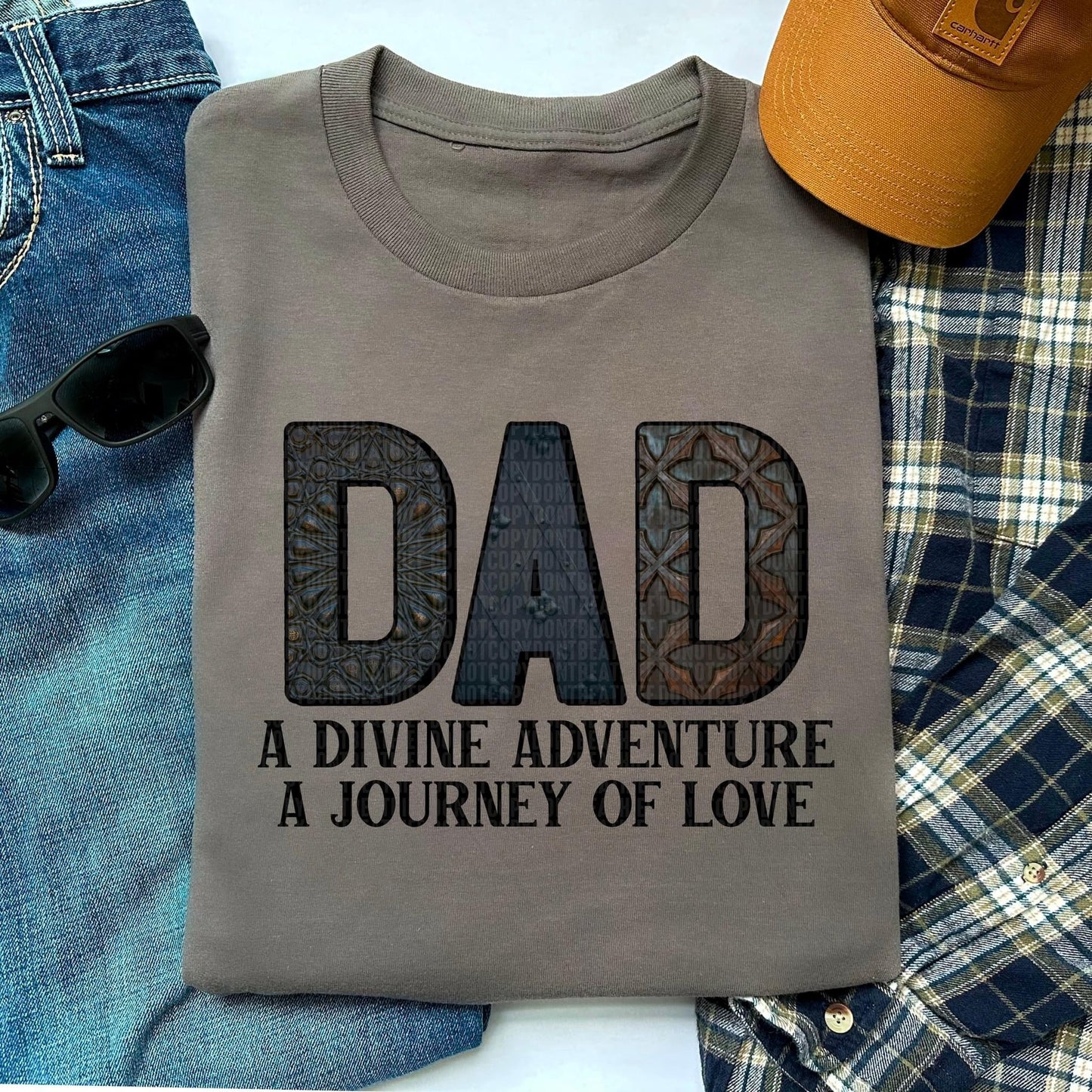 A Devine Adventure A Journey of Love-Dad-completed tee